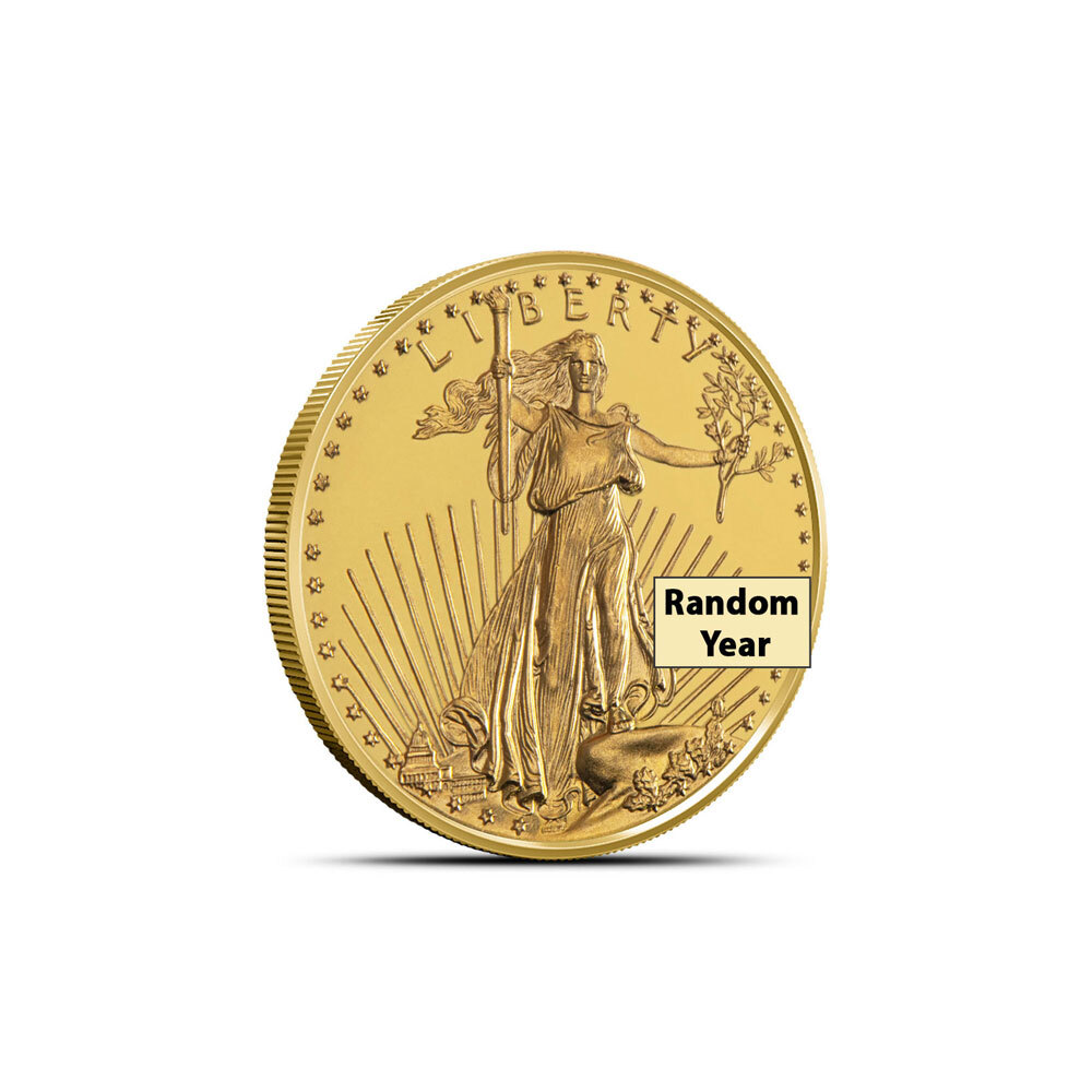 Buy 1/10 oz American Gold Eagle Coin (Random Year) | BullionMax ™