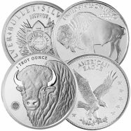 1 oz Silver Round (Varied Condition, Any Mint)
