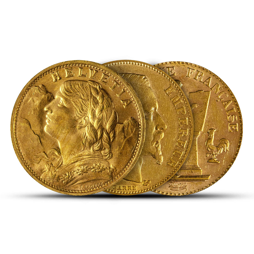 Buy 20 Francs Gold Coin (Random Year/Country, VG+) | BullionMax ™