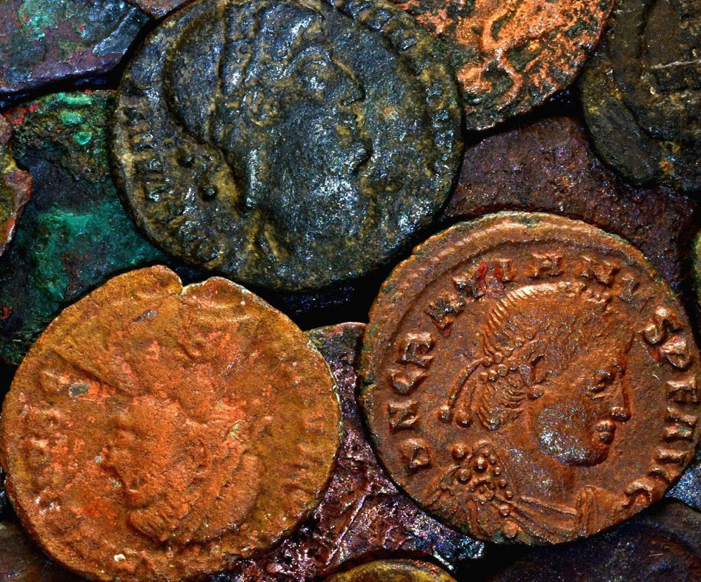 raw numismatic coins