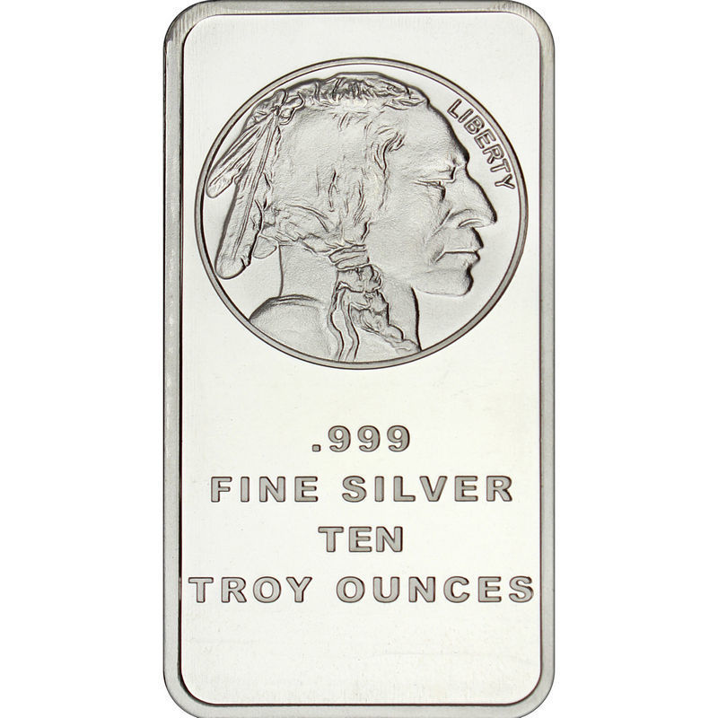 10 oz silver bar image