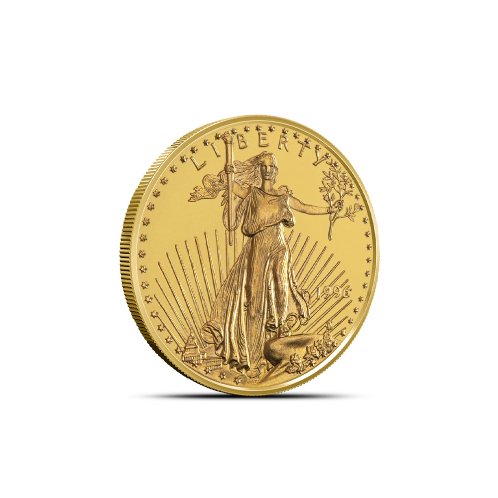 Buy 1996 1/10 oz American Gold Eagle Coin | BullionMax ™