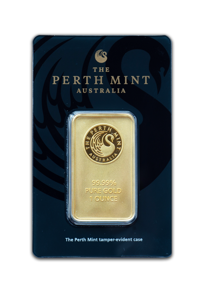 1 oz perth mint gold bar