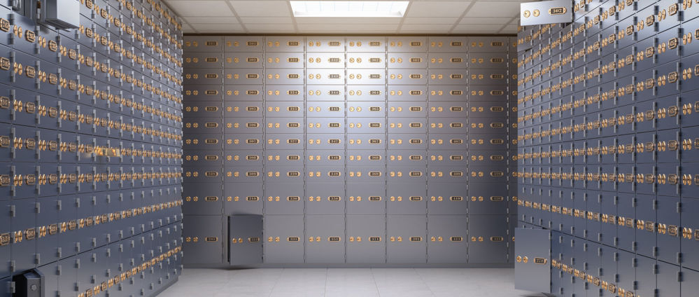 safe deposit boxes bank