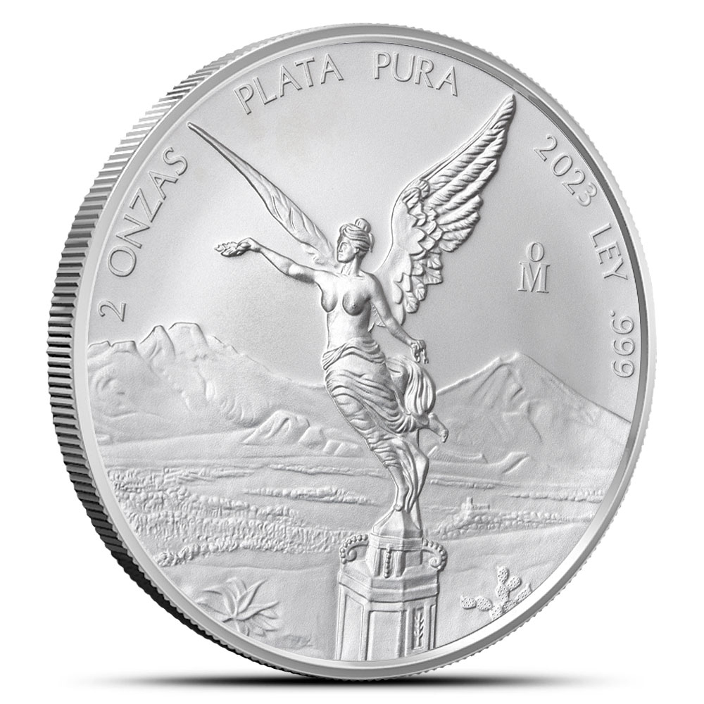 Buy 2023 2 oz Mexican Silver Libertad Coin (BU) | BullionMax ™