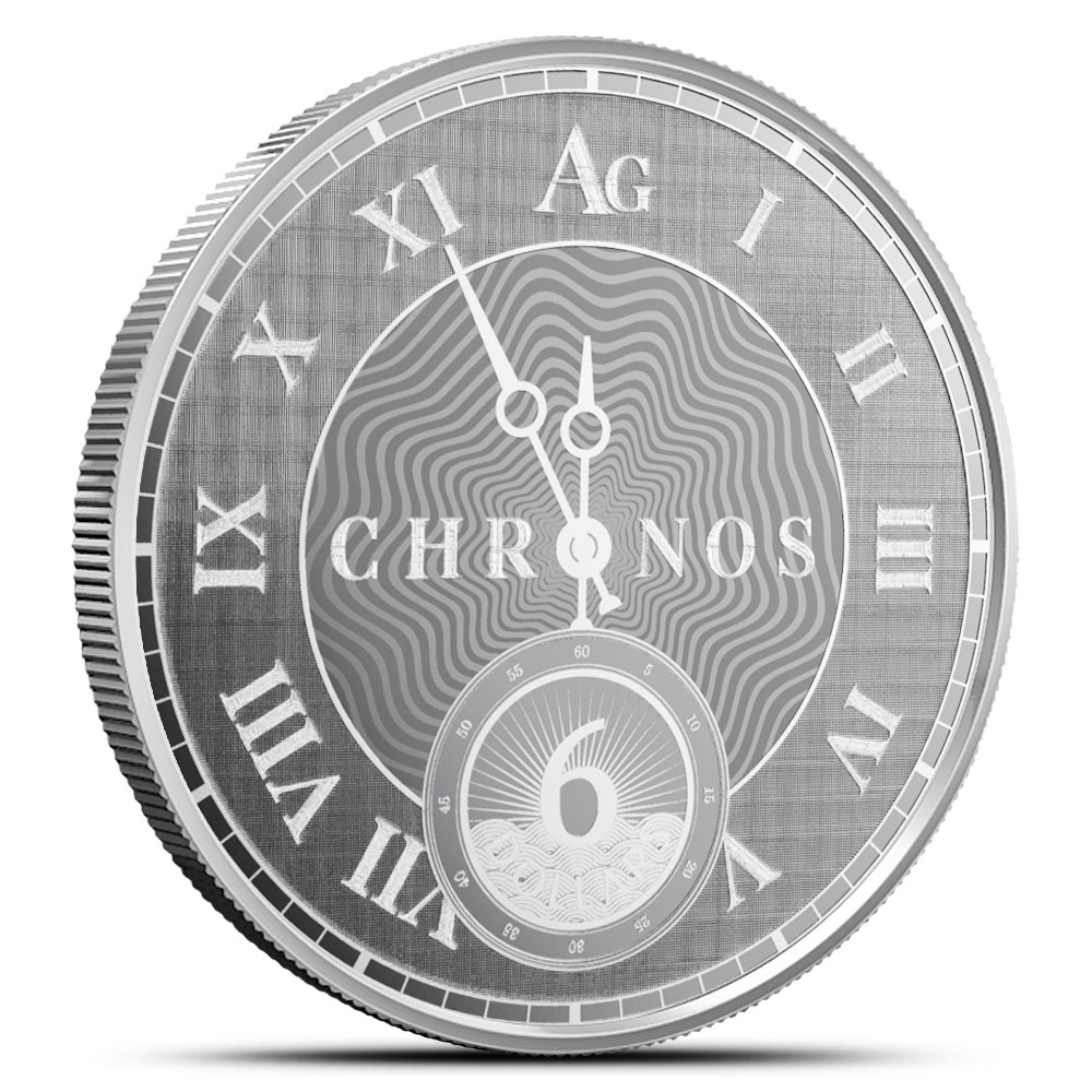Buy 2024 1 oz Tokelau Silver Chronos Coin (BU) | BullionMax ™