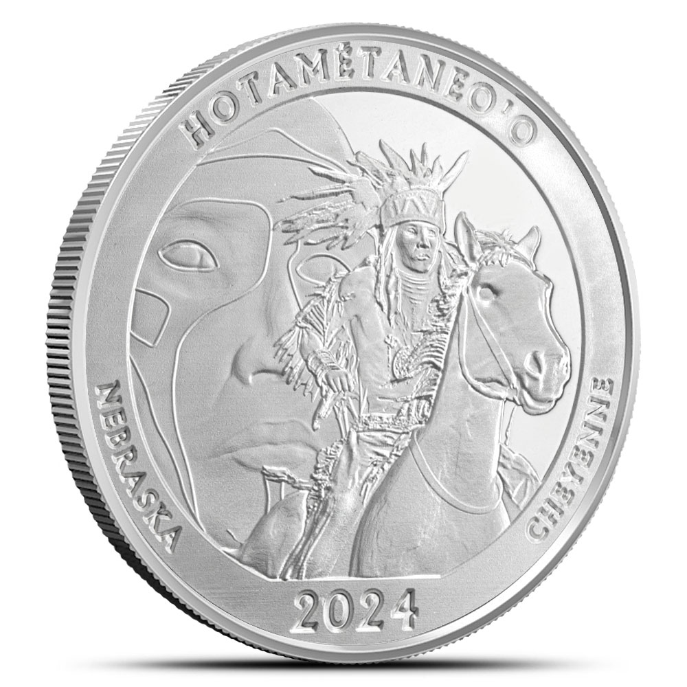 Buy 2024 1 oz Proof Native America the Beautiful Nebraska Silver Coin (Box  + CoA) | BullionMax ™