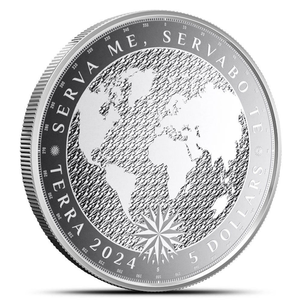 Buy 2024 1 oz Tokelau Silver Terra Coin (BU) | BullionMax ™