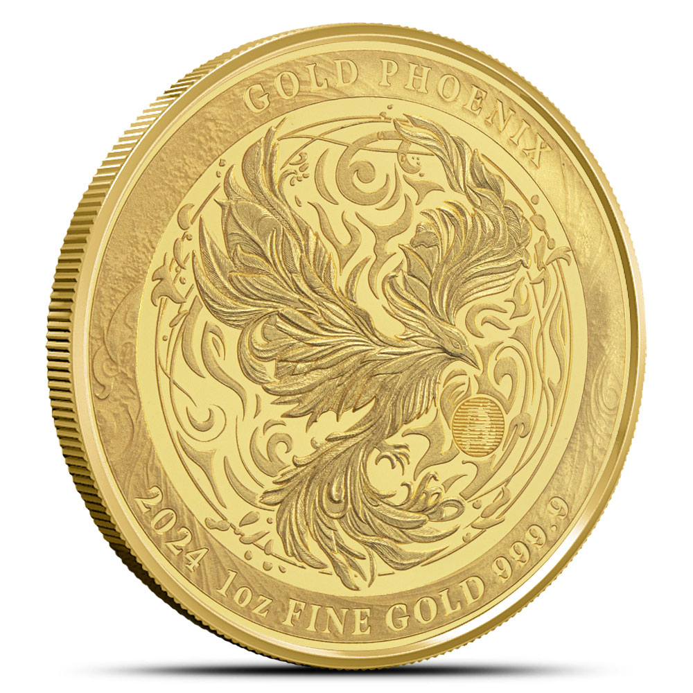 Buy 2024 1 oz Niue Gold Phoenix Coin (ProofLike) BullionMax