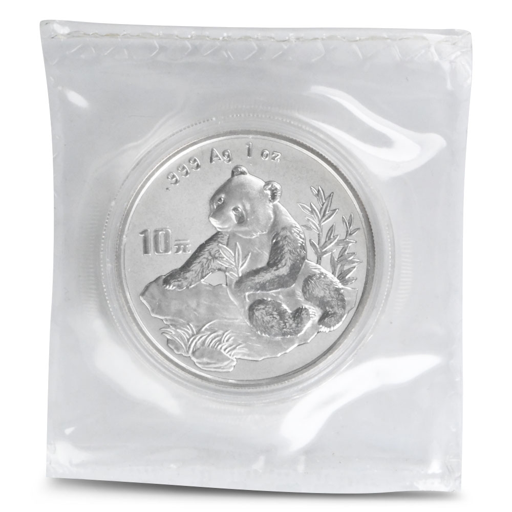 Buy 1998 1 oz Chinese Silver Panda Coin (Large Date, Sealed