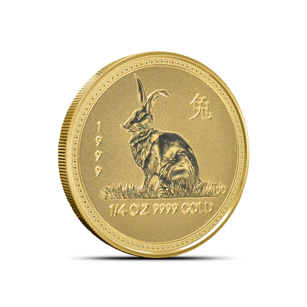 Buy 1999 1/4 oz Australian Gold Lunar Rabbit Coin (Series I) | BullionMax ™
