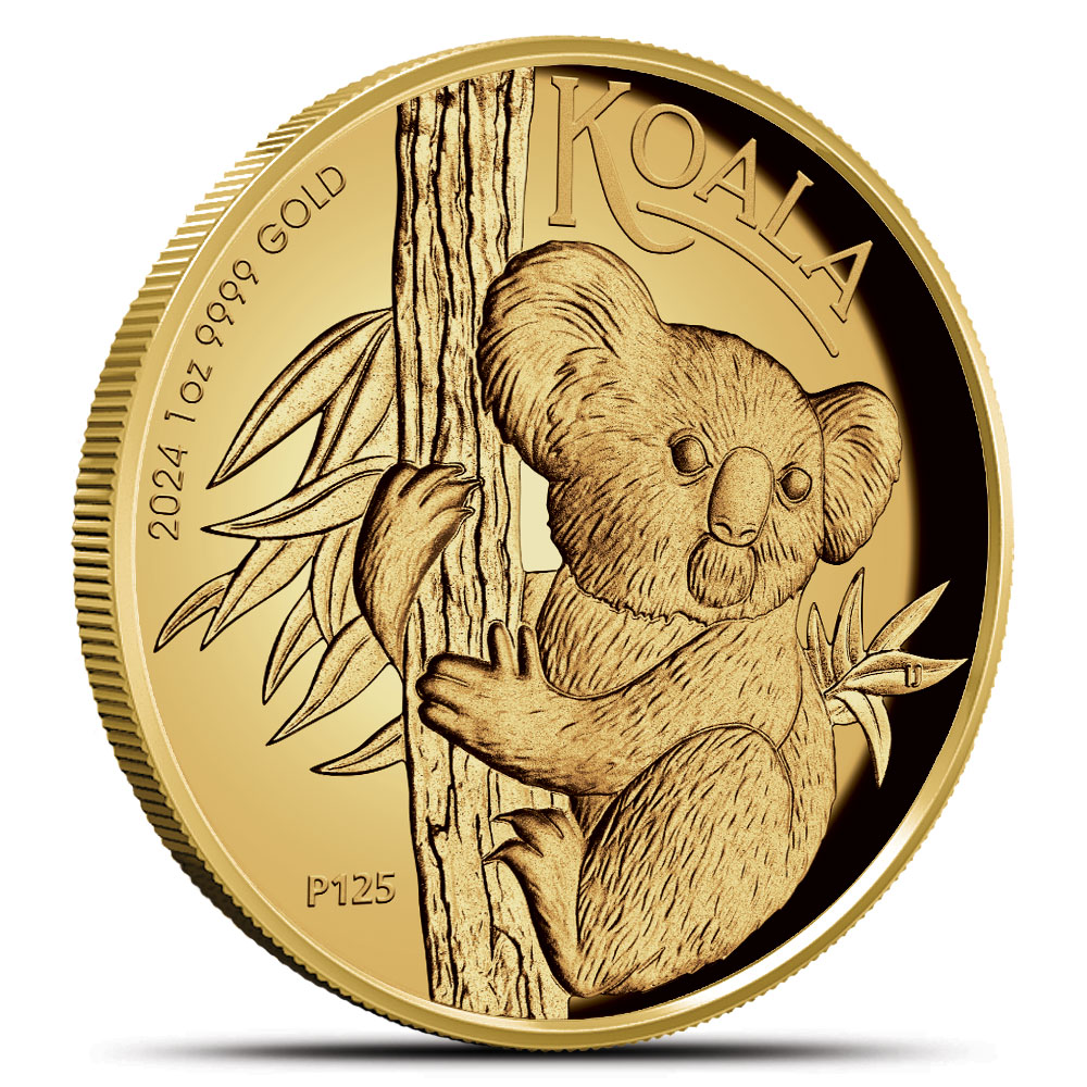 Buy 2024 1 oz Proof Australian Gold Koala Coin (High Relief) | BullionMax ™