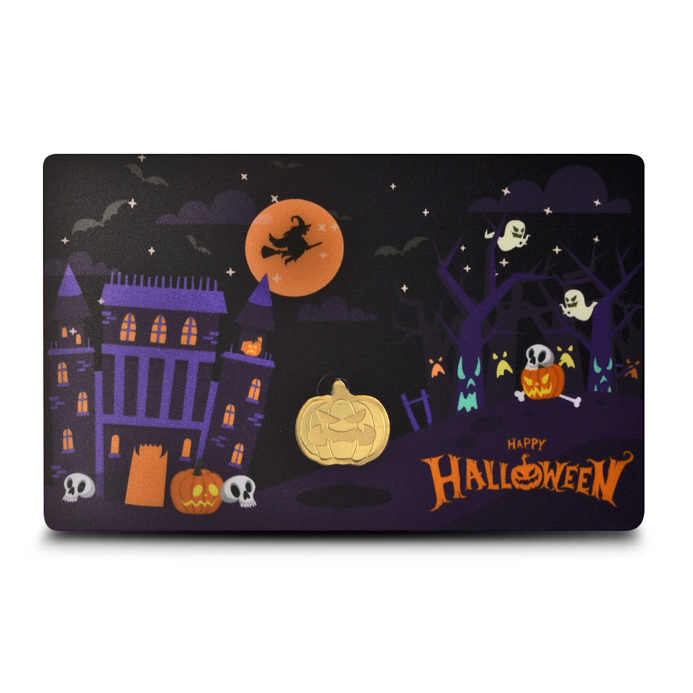 Buy 1 Gram Today LTD Happy Halloween Gold Bar (New w/ Assay) | BullionMax ™