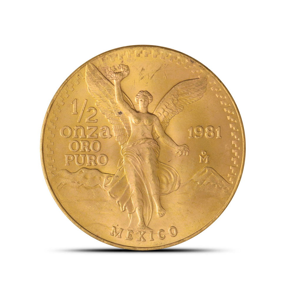 Buy 1981 1/2 oz Mexican Gold Libertad Coin | BullionMax ™