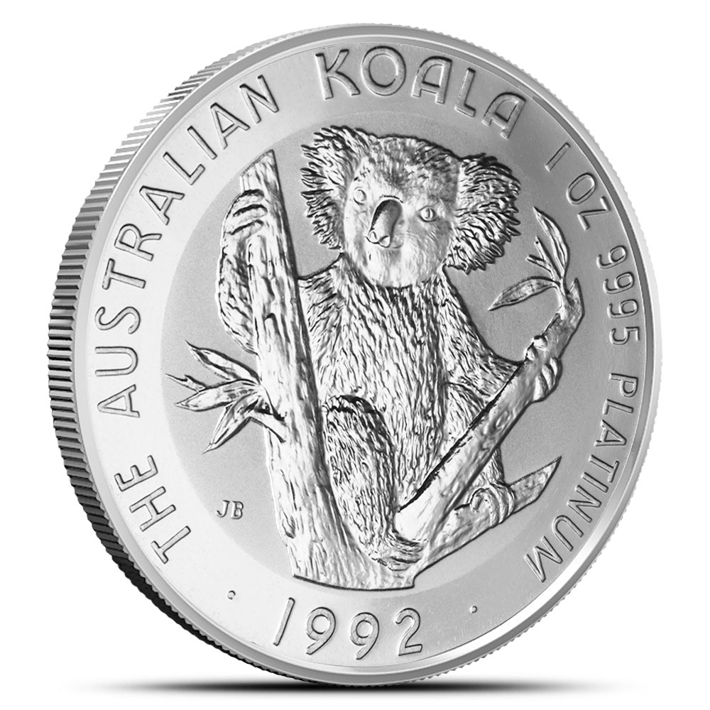 Buy 1992 1 oz Australian Platinum Koala Coin | BullionMax ™