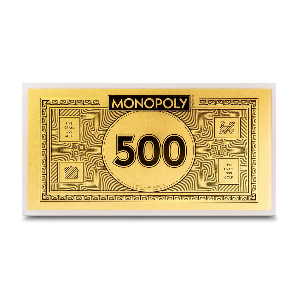 Buy 2024 5 Gram Monopoly Currency Gold Note (BU) | BullionMax ™