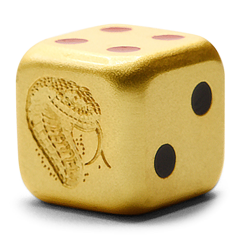 Buy 2025 1 oz Fiji Silver Year of the Snake Dice Coin (Gilded, Box + CoA) |  BullionMax ™