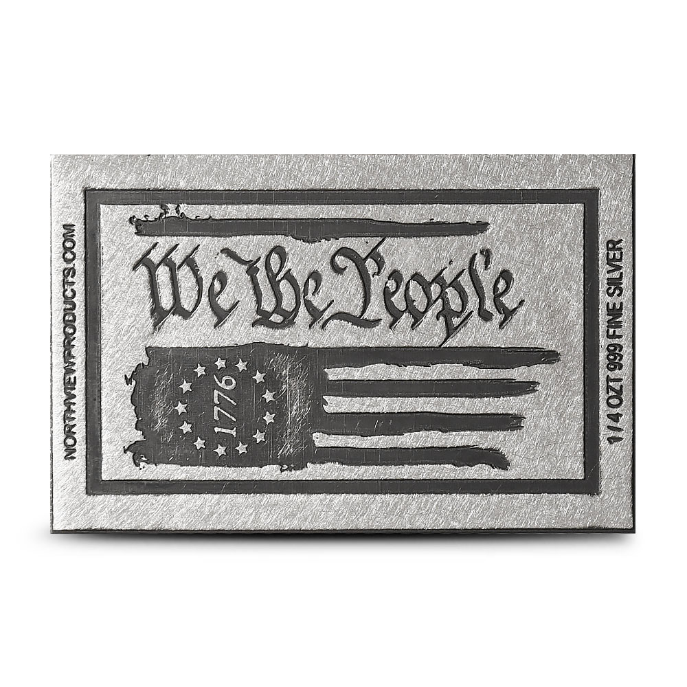 Buy 1/4 oz North View Products We the People Silver Card (New