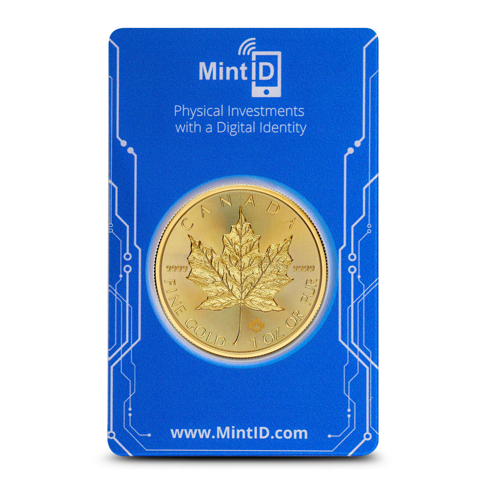 Buy 2025 1 oz Canadian Gold Maple Leaf Coin (MintID, AES-128