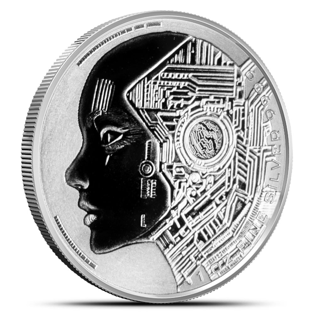 Buy 2025 1 oz Republic of Chad Silver AI Coin (BU) | BullionMax ™