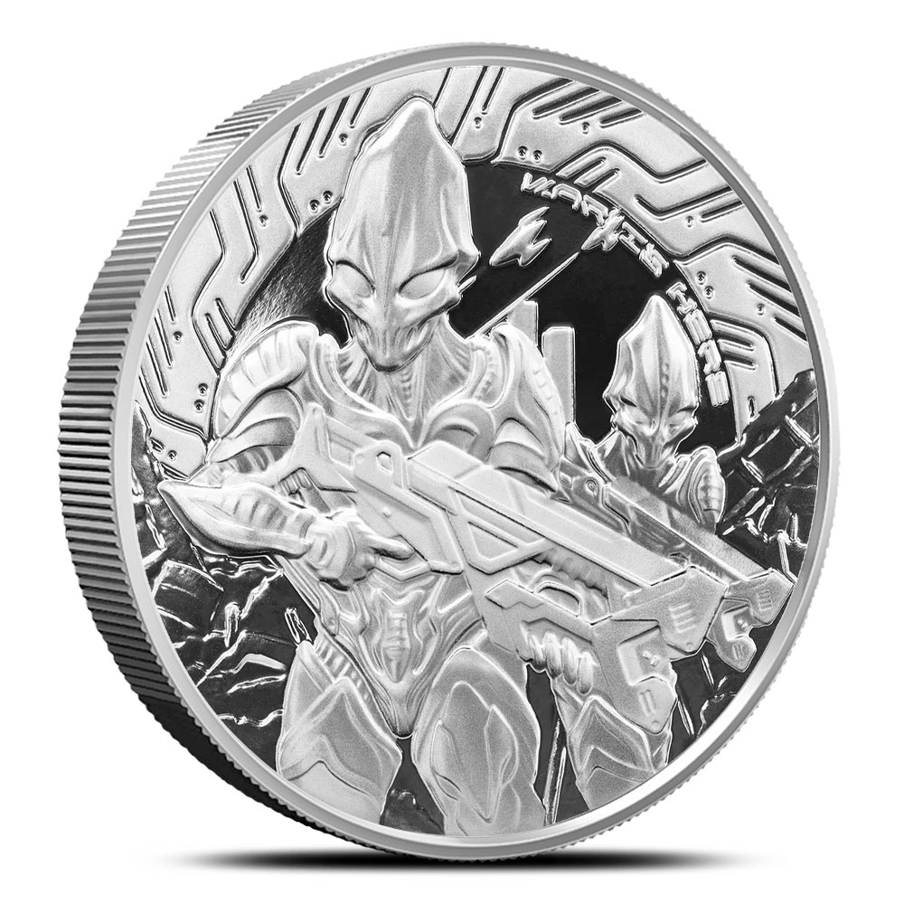 Buy 2024 5 oz Samoa Silver Alien Coin (BU) | BullionMax ™