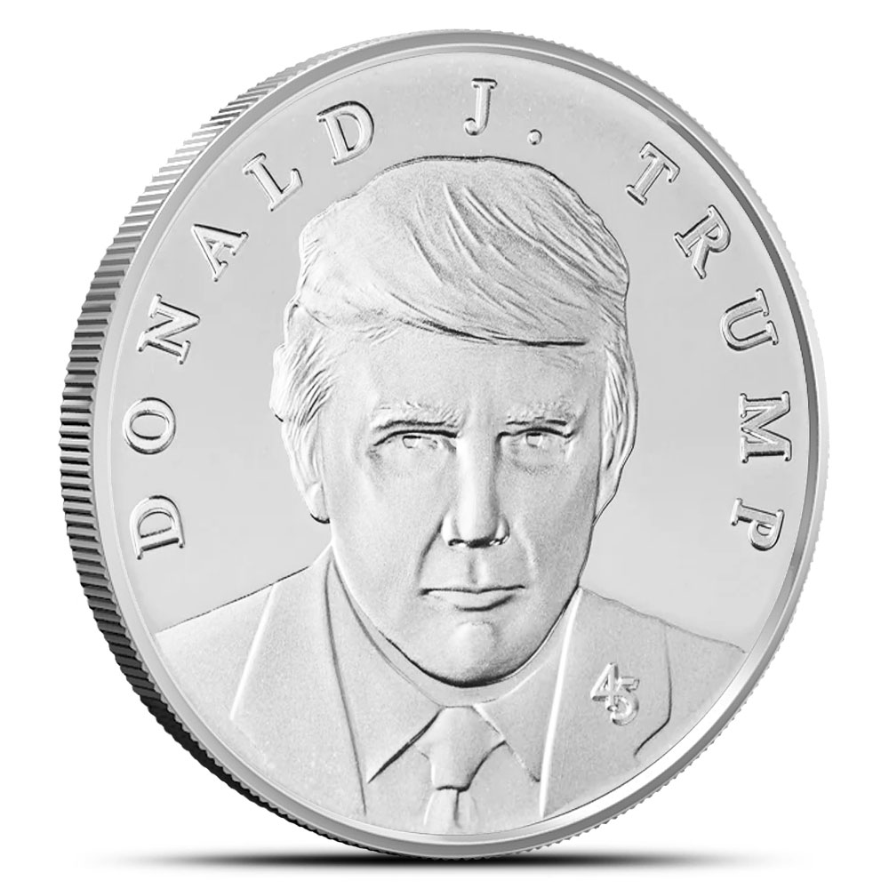 Buy 1 oz President Trump First Edition Silver Medallion (Capsule + CoA) |  BullionMax ™