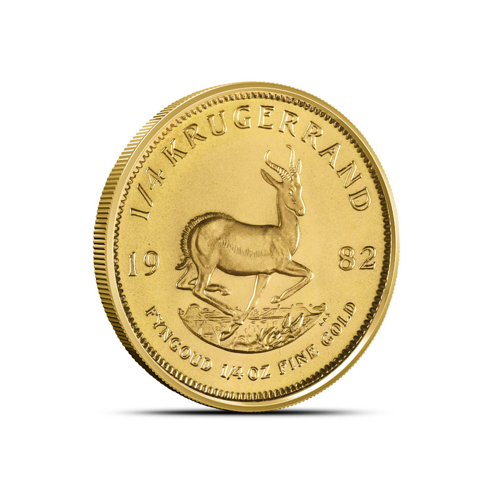 Buy 1982 1/4 oz South African Gold Krugerrand Coin | BullionMax ™