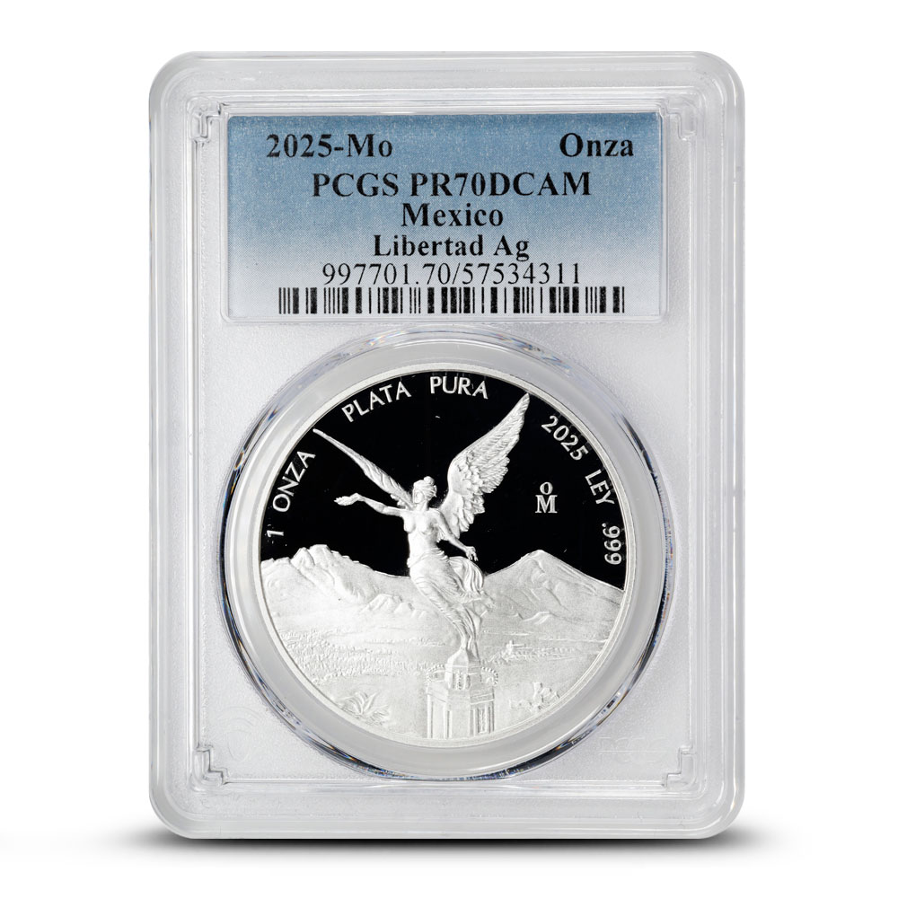 Buy 2025 1 oz Proof Mexican Silver Libertad Coin PCGS PR70